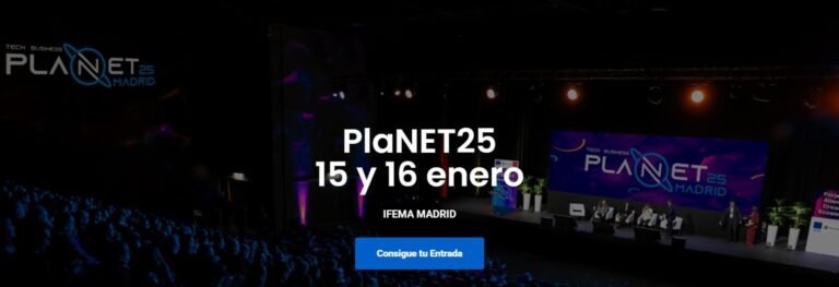 Evento de tecnología y transformación digital para empresas en Madrid.