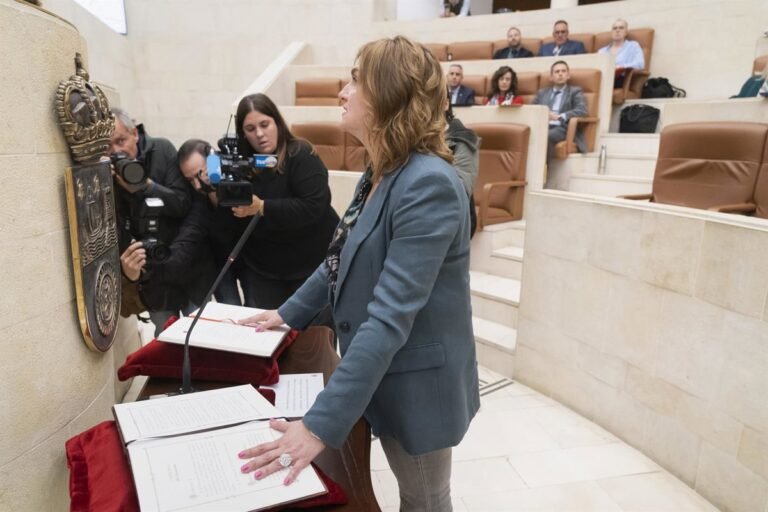 Ana Obregón toma posesión como diputada del PRC en sustitución de Marcano.