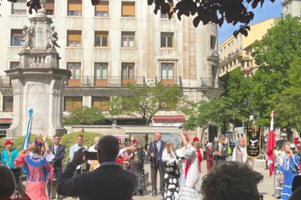 El director general de Simplificación Administrativa, Transparencia y Participación Ciudadana, Paulino Sánchez, ha sido el encargado de representar al Gobierno de Cantabria en los actos que se han celebrado hoy en Santander